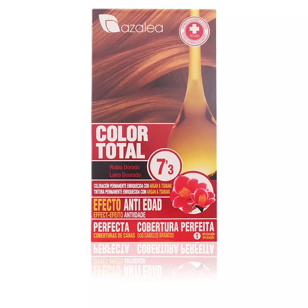 

Краска для волос Color total Azalea, цвет 7,3-rubio dorado, 1 шт.