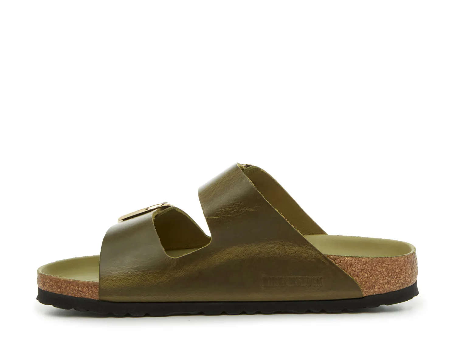 Сандалии Arizona Big Buckle Slide Sandal Birkenstock, темно-зеленый — фото 3