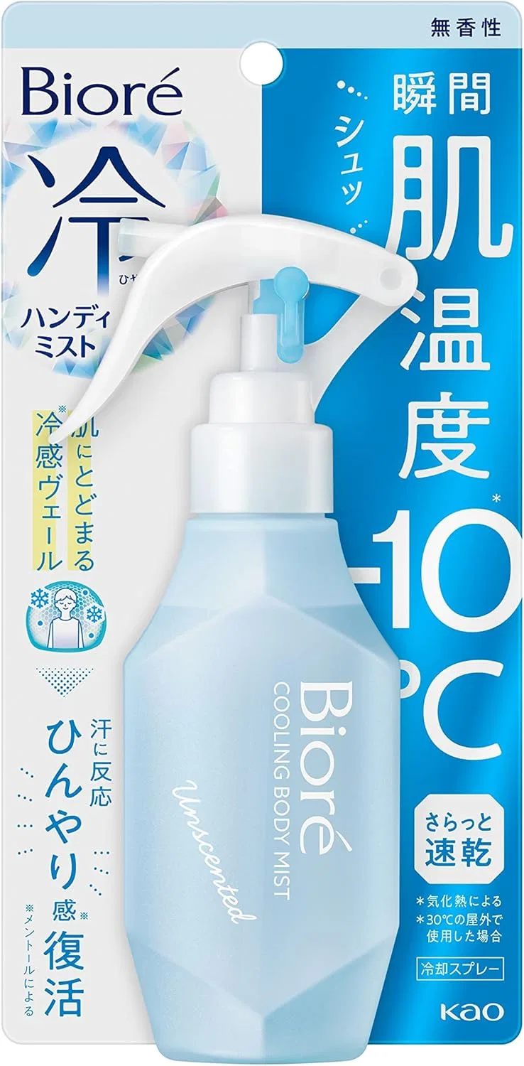 Спрей для лица охлаждающий Biore Cold Handy Mist, без отдушки, 120 мл
