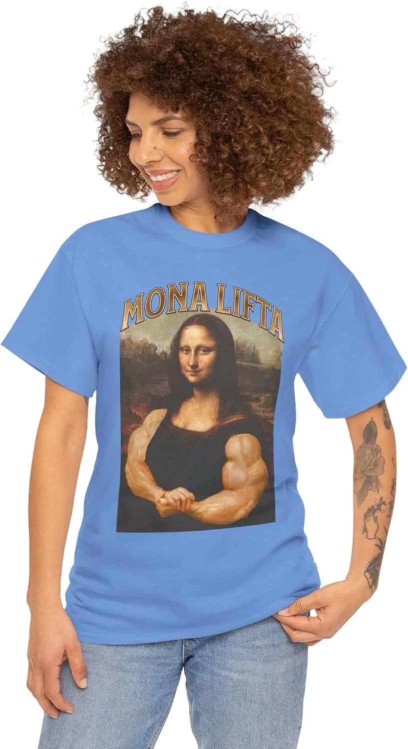 Футболка Mona Lifta, Funny Gym Shirt — фото 2