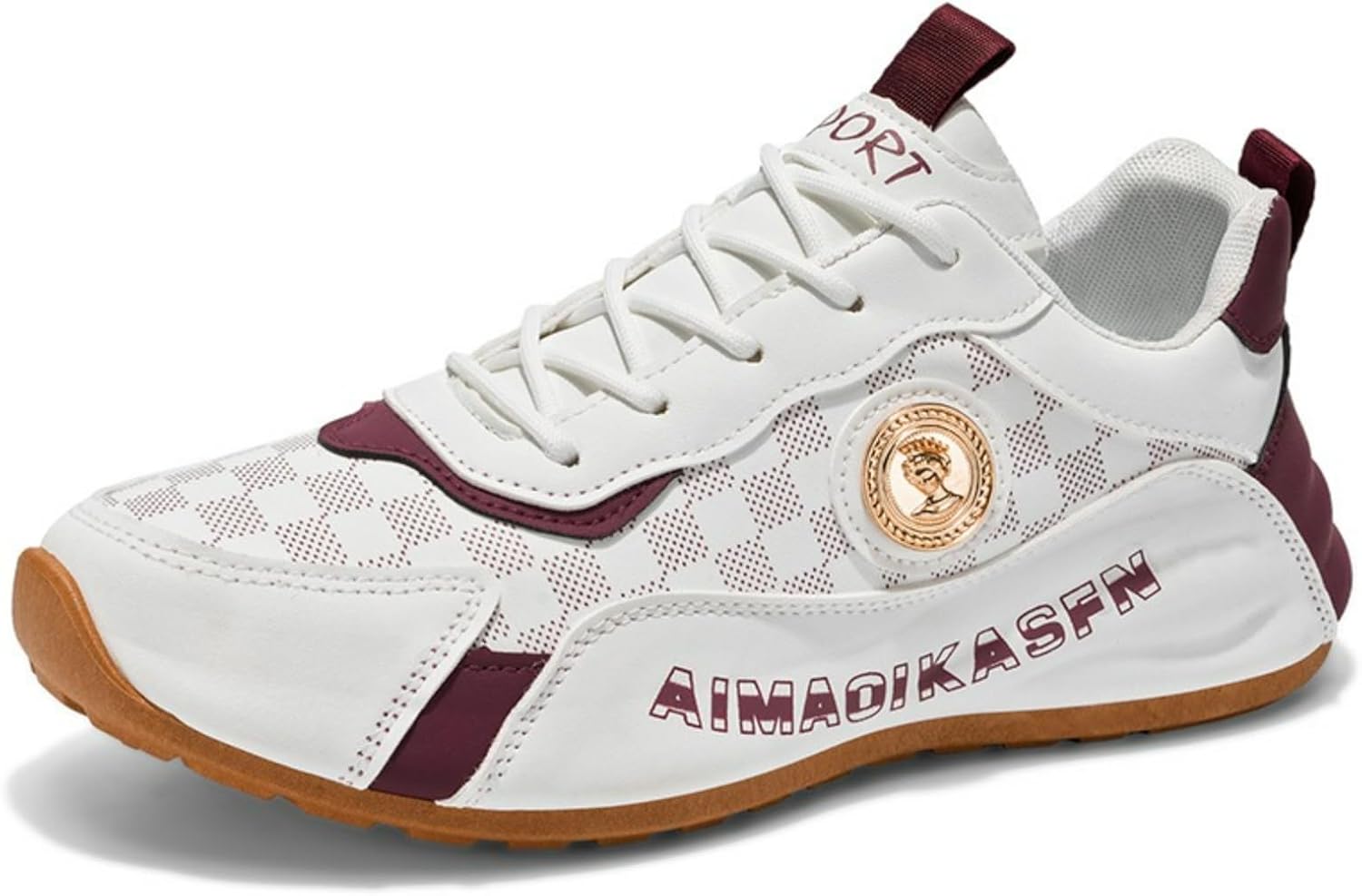 

Кроссовки MACEFIL Fashion Business Casual для мужчин и женщин, стильные современные офисные туфли, легкая тонкая подошва, удобная обувь для прогулок, белый