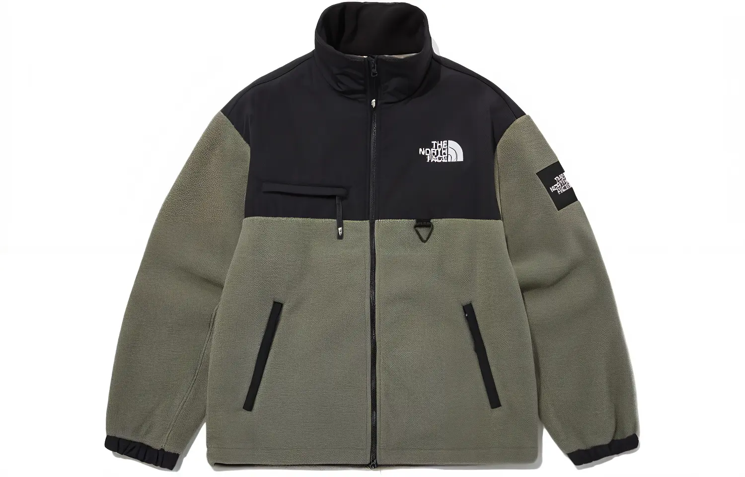 

Куртка унисекс зеленая The North Face, зеленый