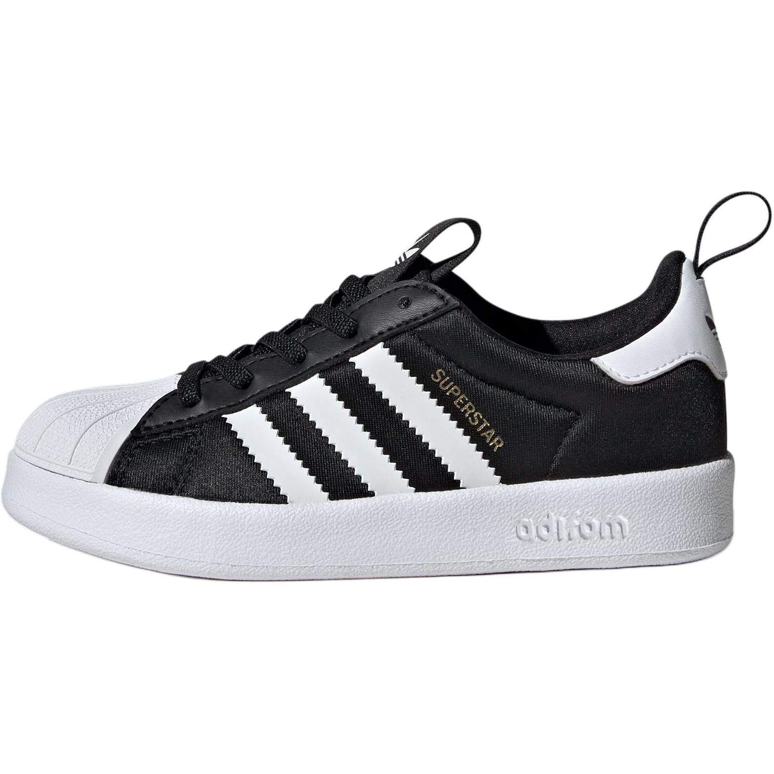 

SUPERSTAR 360 Low Top Детские скейтбординговые кроссовки Black White Kids' Adidas Originals