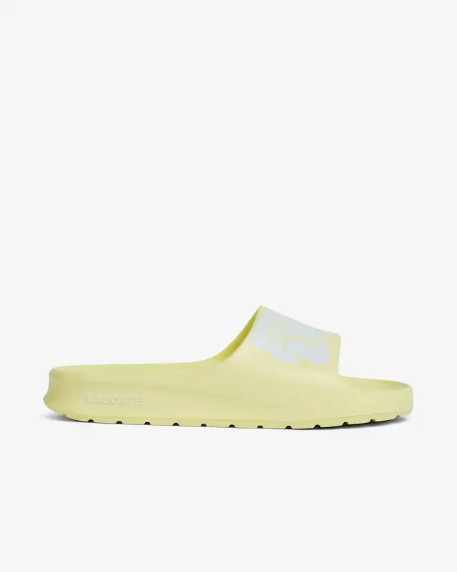 Lacoste Croco 2.0 44CFA0025-241 Сандалии Женские US 5 Желтый Комфортные Шлепанцы ERK1305 — фото 2