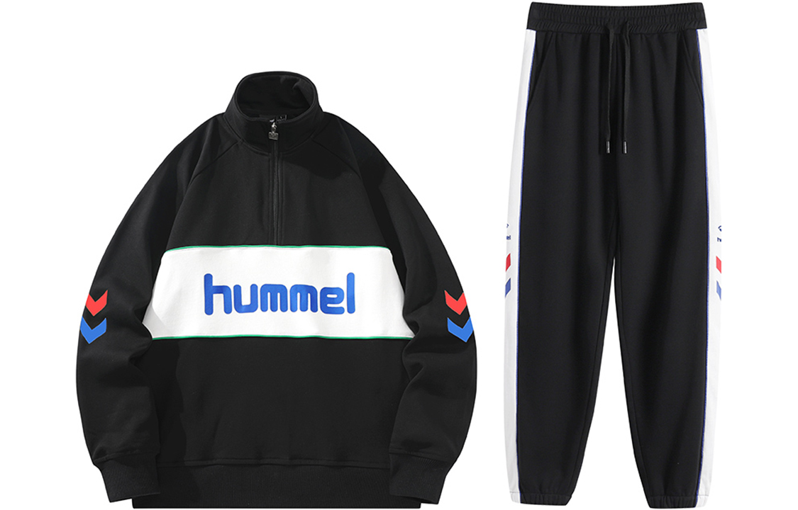 

Hummel Комплект толстовок унисекс, цвет Black + Black