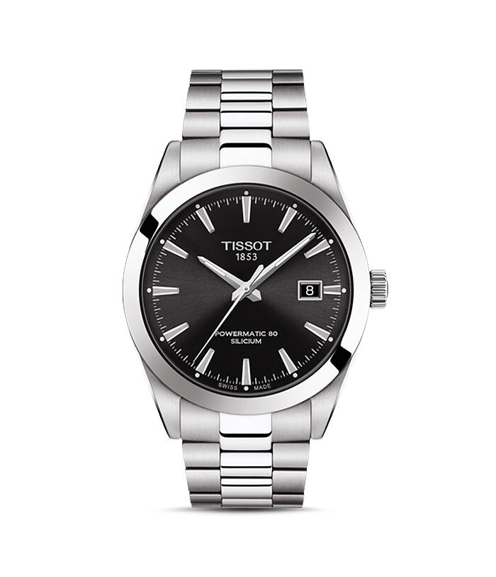 

Часы Tissot Gentleman Powermatic 80, 40 мм, серебряный