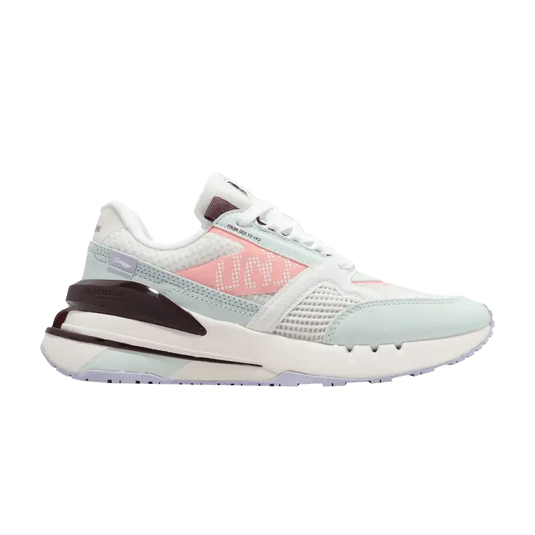 

Кроссовки Li-Ning Wmns 001 Newborn White Wan Blue, белый