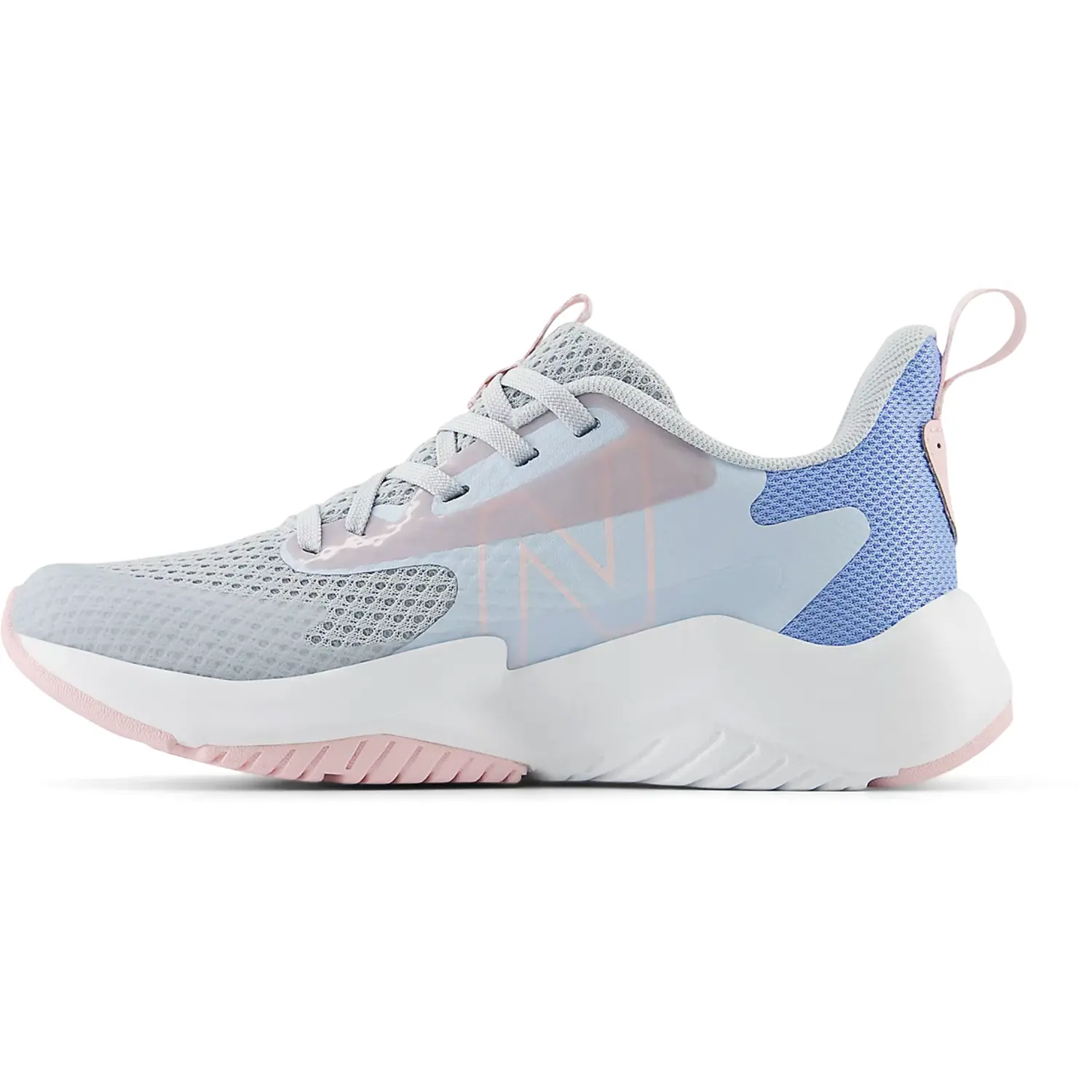 Детские кроссовки Rave Run v2 New Balance, Bright Sky/Granite/Rose Sugar — фото 3