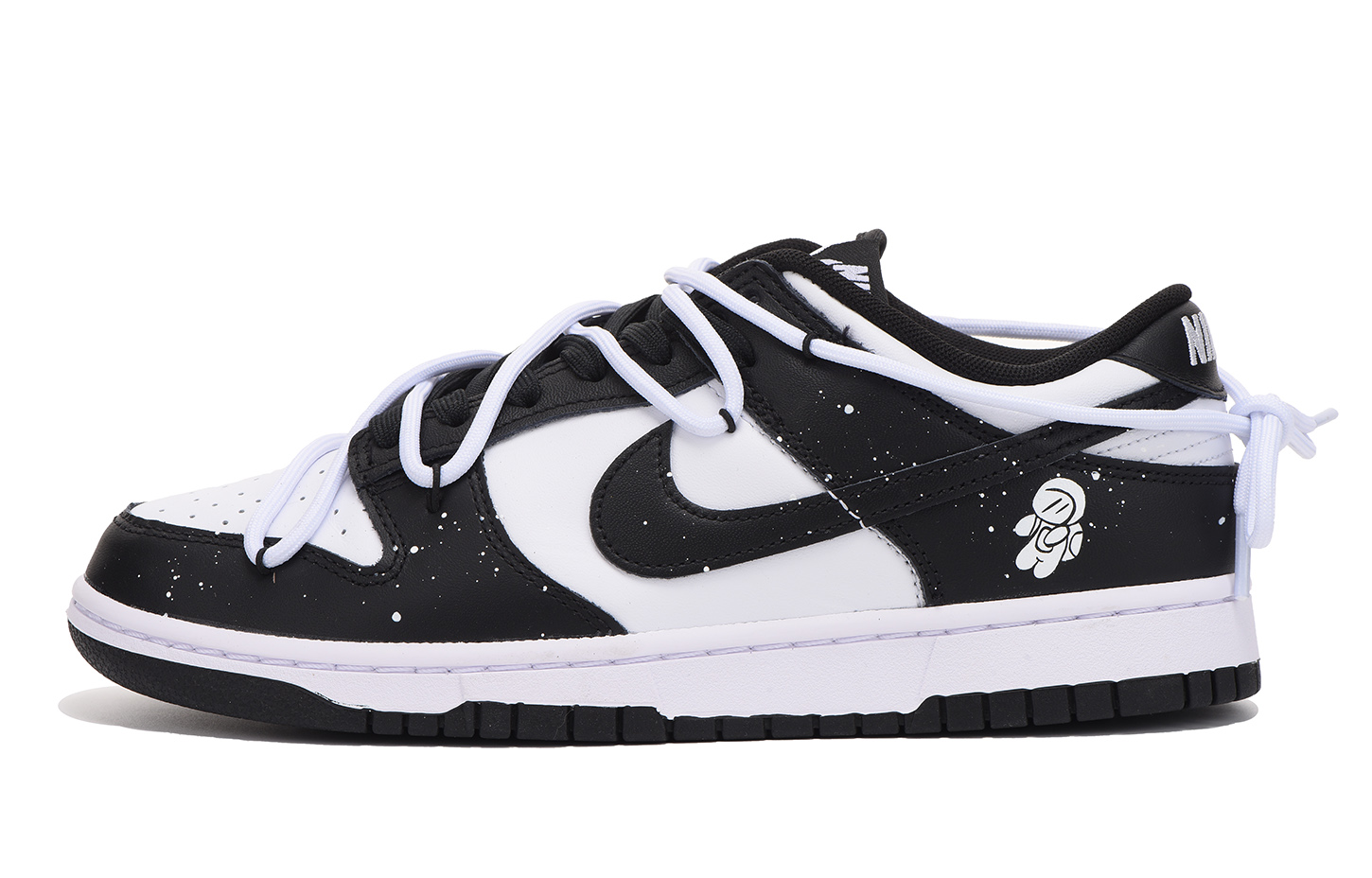 

Кроссовки Nike Dunk Skateboard Shoes Women's Low-Top Black White