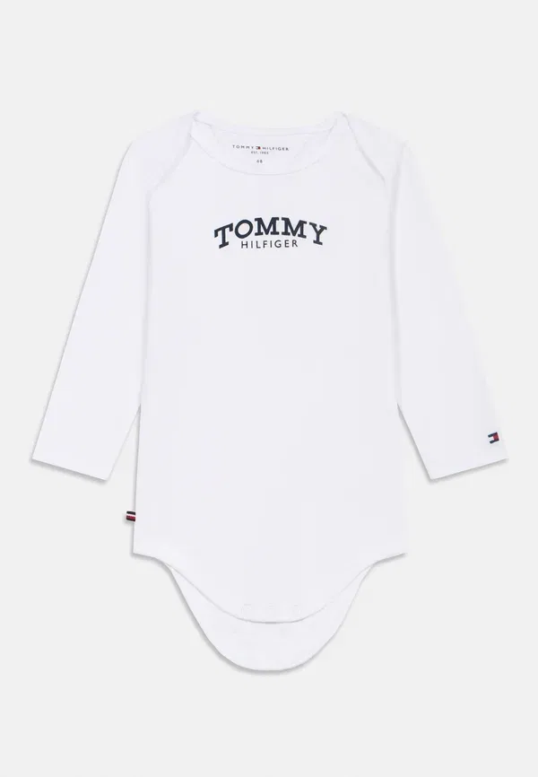 Боди с длинным рукавом Tommy Hilfiger, белый — фото 3