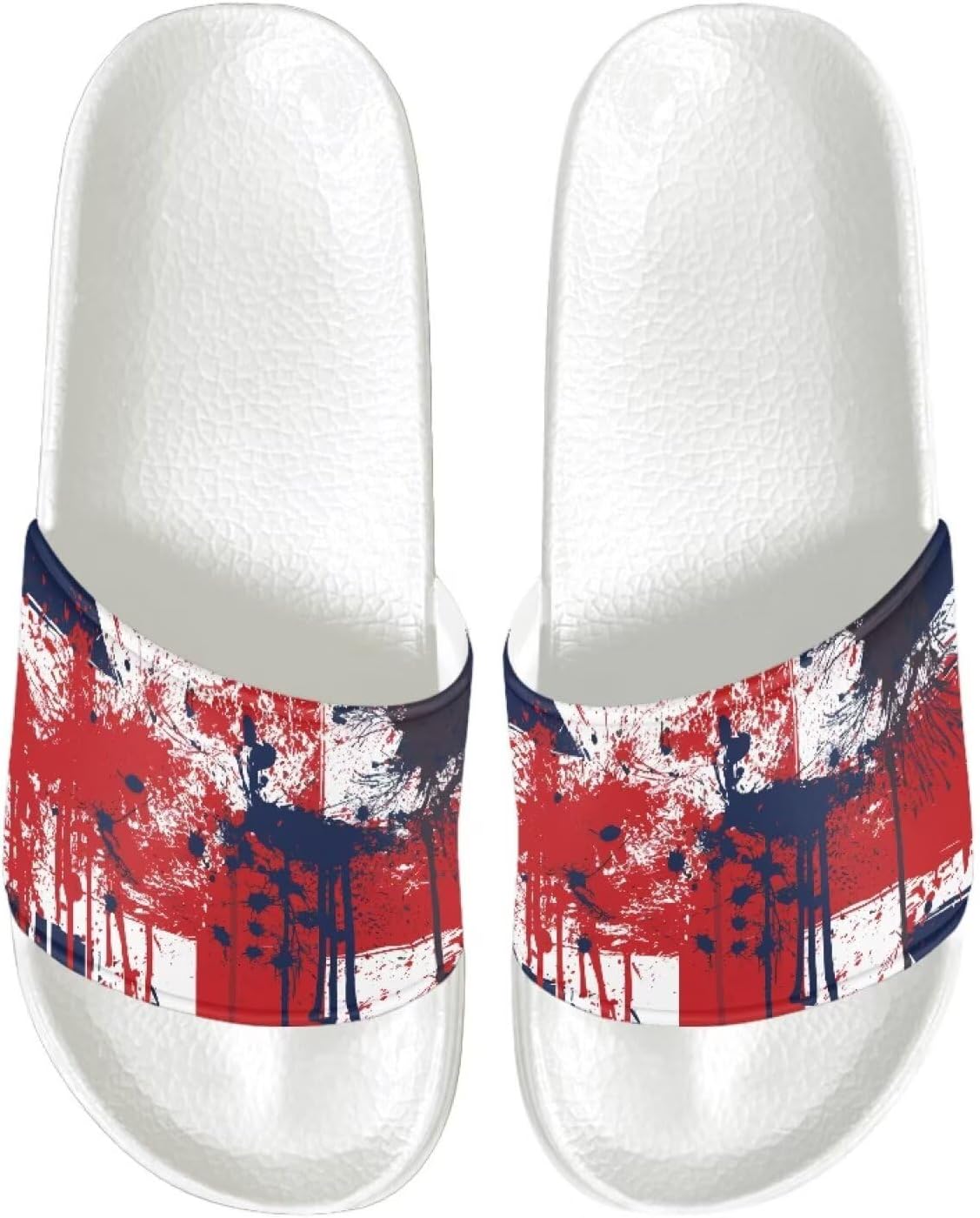 

Мужские модные уличные тапочки Vuriqeby, легкие, быстросохнущие, дышащие, для вечеринок, размеры 5-14, белая подошва