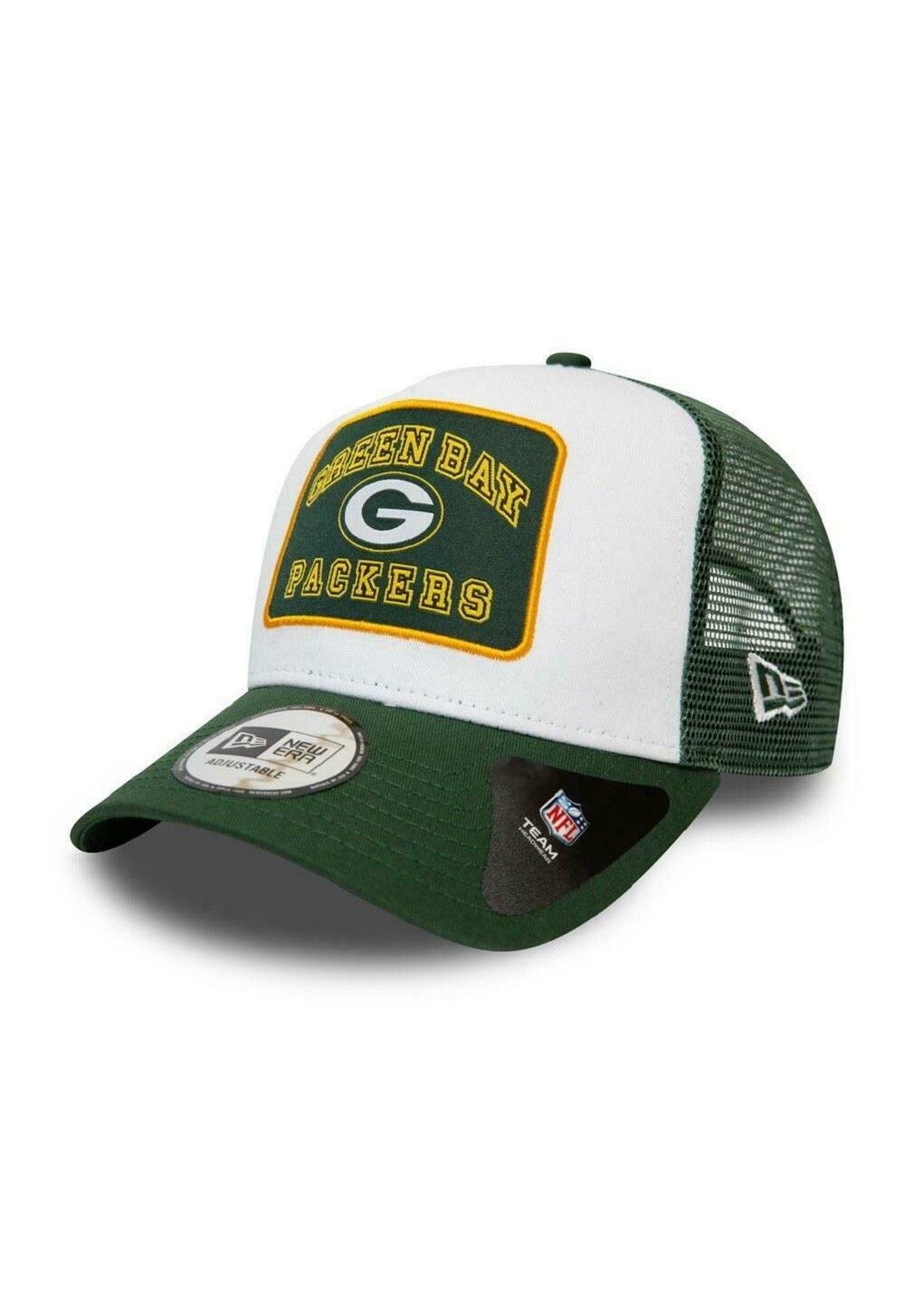 

Бейсболка BAY PACKERS GRAPHIC PATCH A FRAME ADJUSTAB New Era, цвет grün