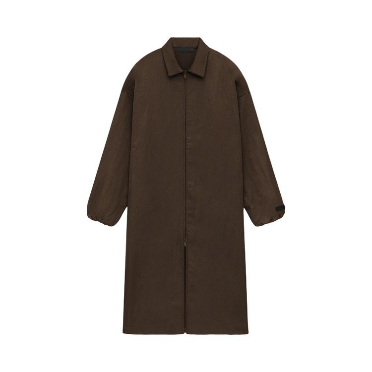 

Пальто Fear of God Essentials Textured Nylon Trench Coat, Brown