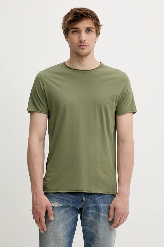 

Хлопковая футболка Filippa K, зеленый