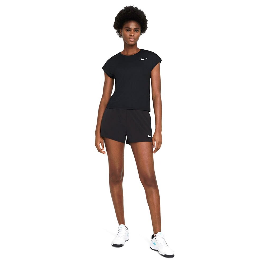 Футболка Nike Court Dri Fit Victory, черный — фото 4