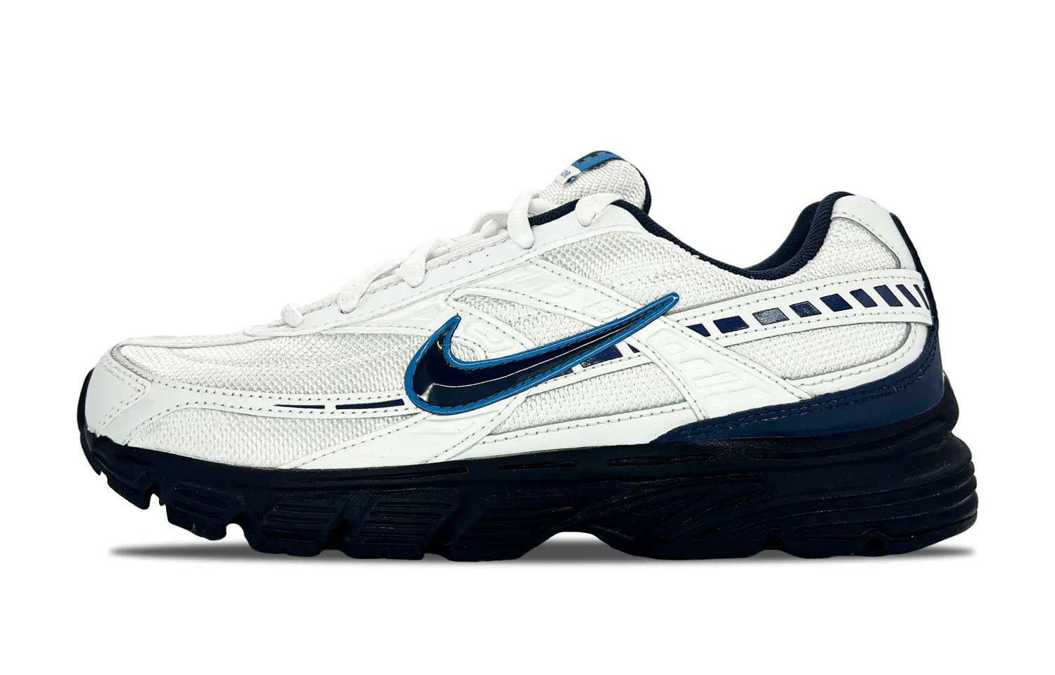 

Nike Мужские кроссовки для бега низкие инициатор амортизирующие дышащие поддерживающие black white