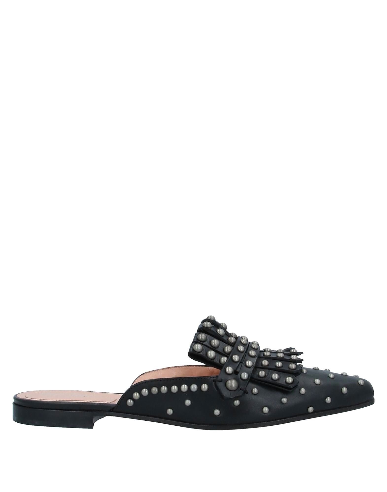 Сабо Alberta Ferretti, черный