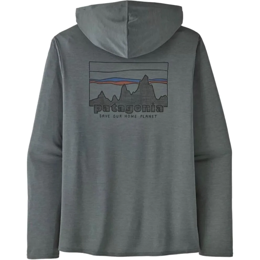 Толстовка с капюшоном Capilene для мужчин Patagonia, Nouveau Green/SKNX