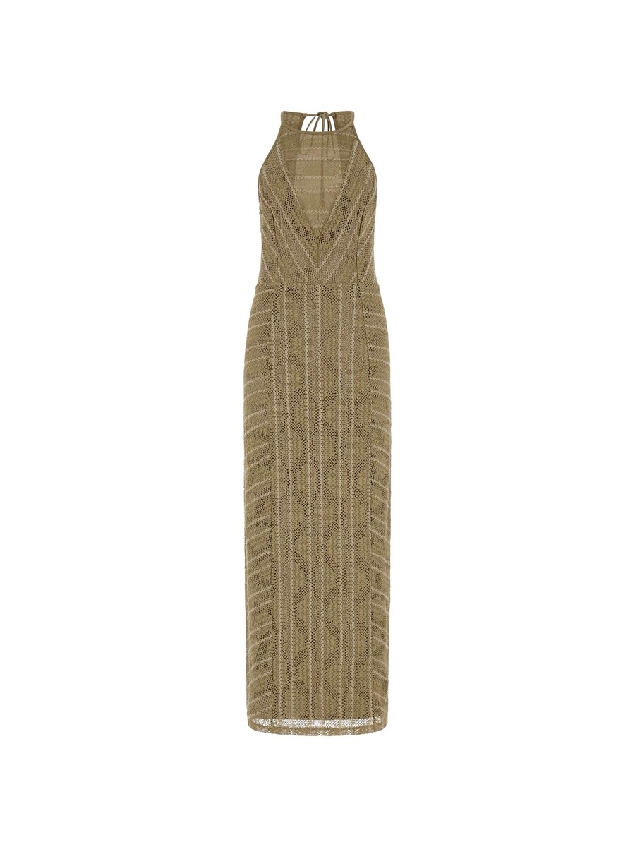 

Вязаное платье GUESS, бежевый