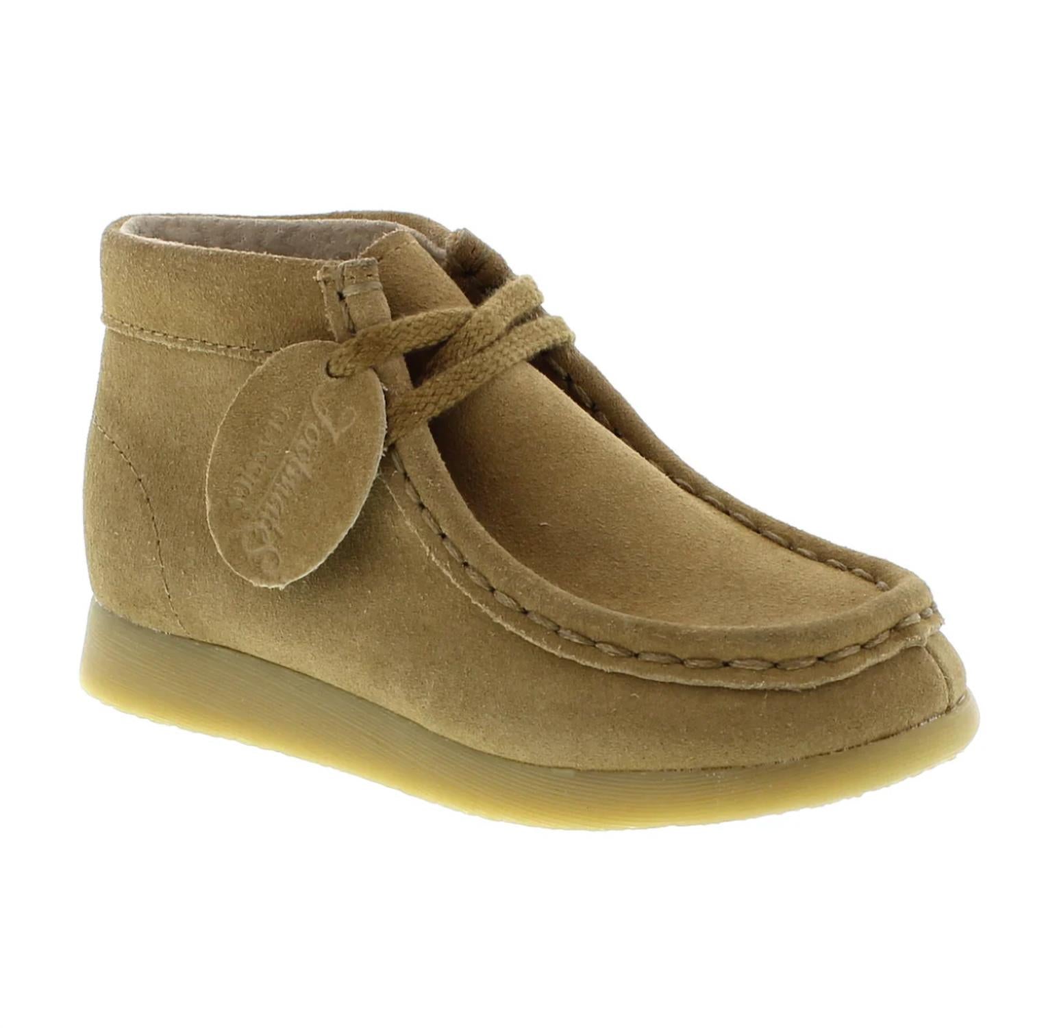 

Ботинки Wally для мальчиков - средние/широкие из оленьей замши Footmates, цвет buck suede