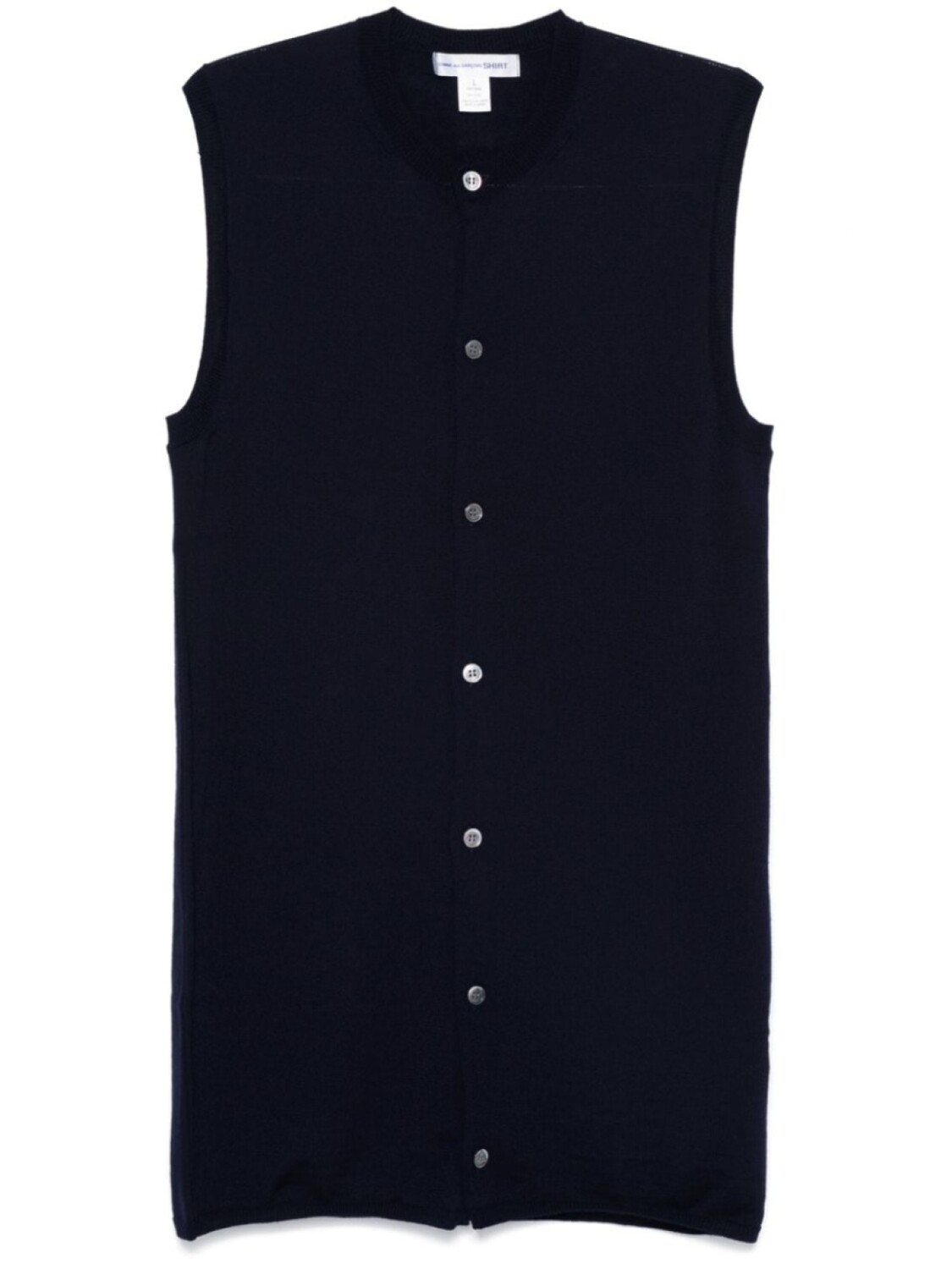 

Comme Des Garçons Shirt шерстяной жилет, синий
