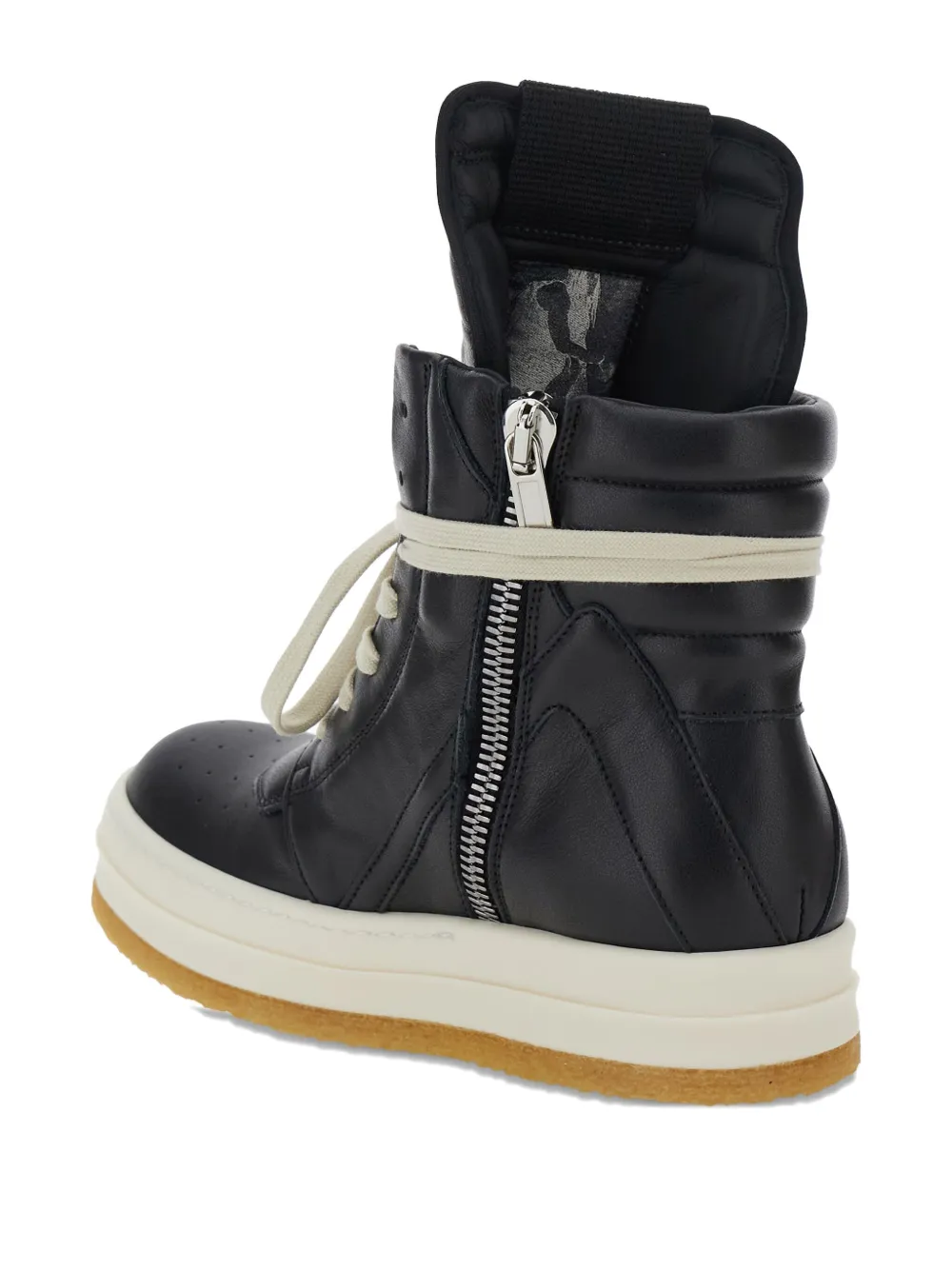 Кроссовки Geobasket на молнии Rick Owens, черный — фото 4