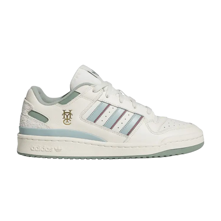

Кроссовки Hoop York City x Forum Low CL 'Off White Silver Green', кремовый
