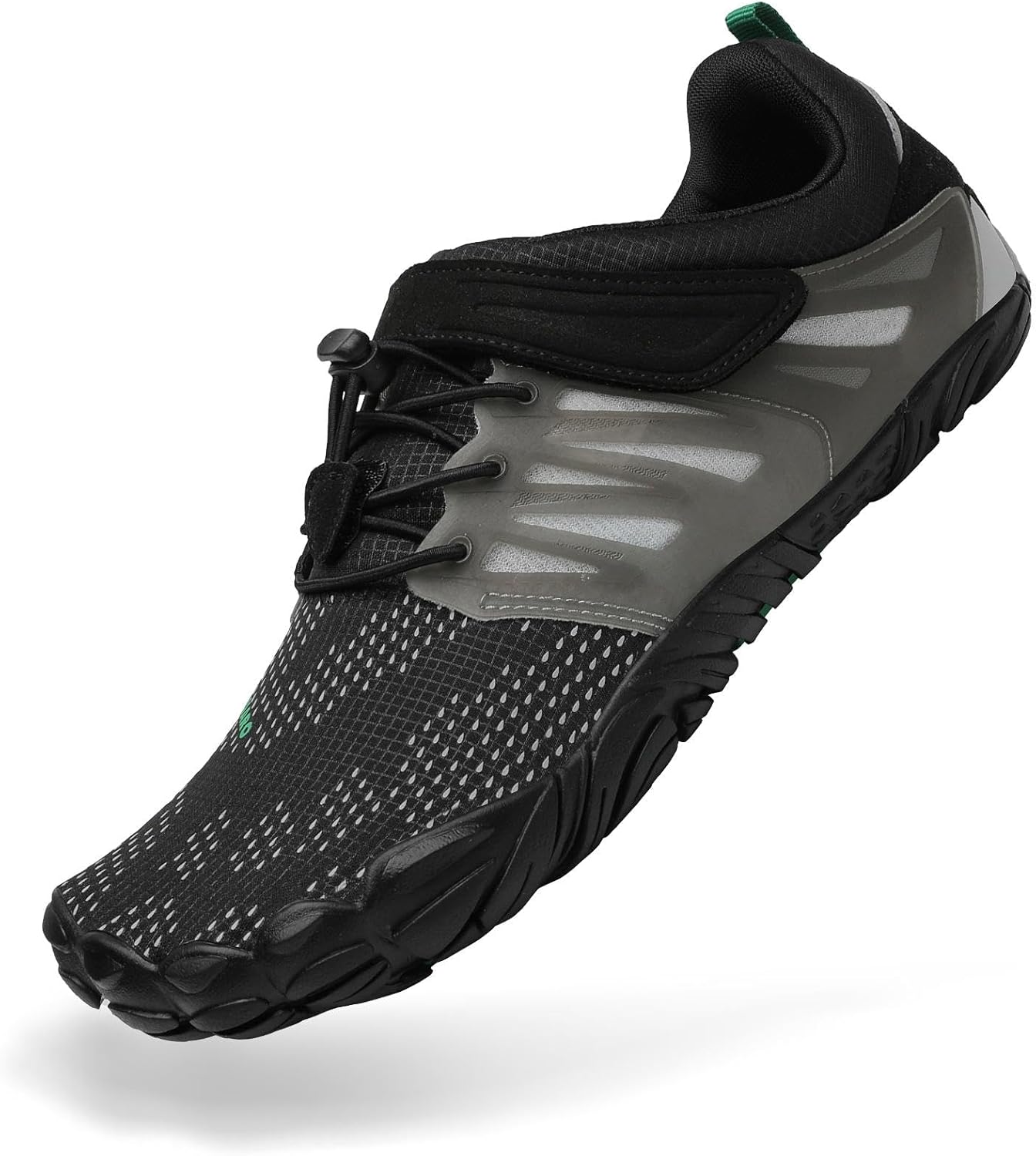 

SAGUARO Женские и мужские кроссовки для бега, минималистичные кроссовки для трейлраннинга, с широким носком и нулевым перепадом высоты подошвы, для кросс-тренинга на открытом воздухе, черный