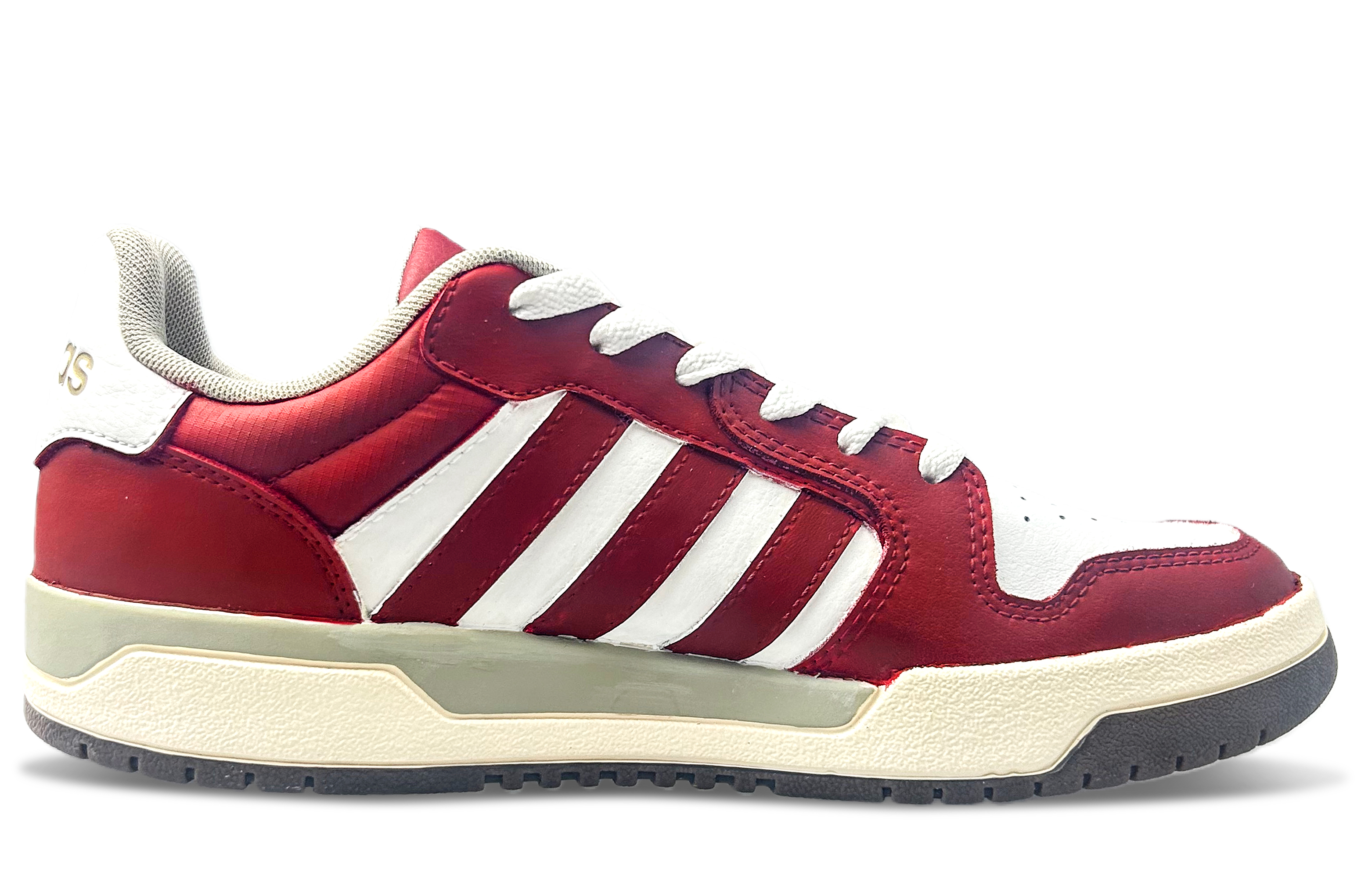 Adidas Neo Кроссовки для скейтбординга Entrap Abrasion Resistant Low top Unisex White Red — фото 4
