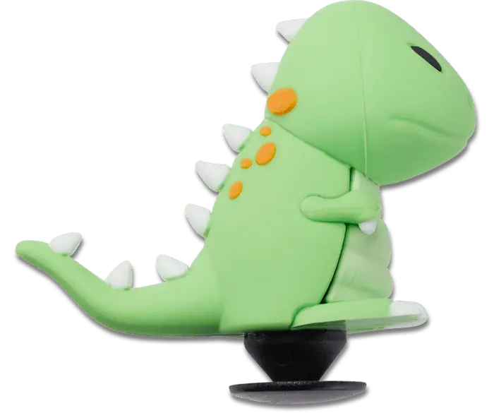 

Джиббитсы 3D Green Dino Crocs