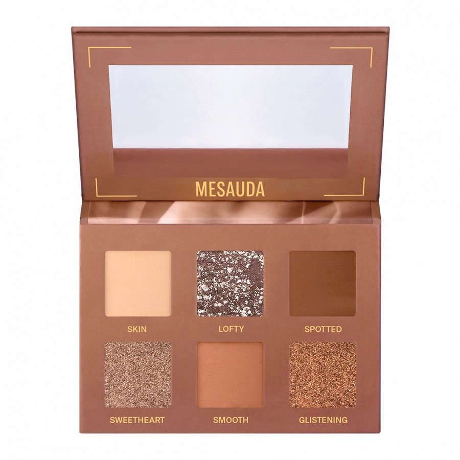 

Палитра теней для век bare harmony - palette timeless nude #206 Mesauda, вес 6 гр.