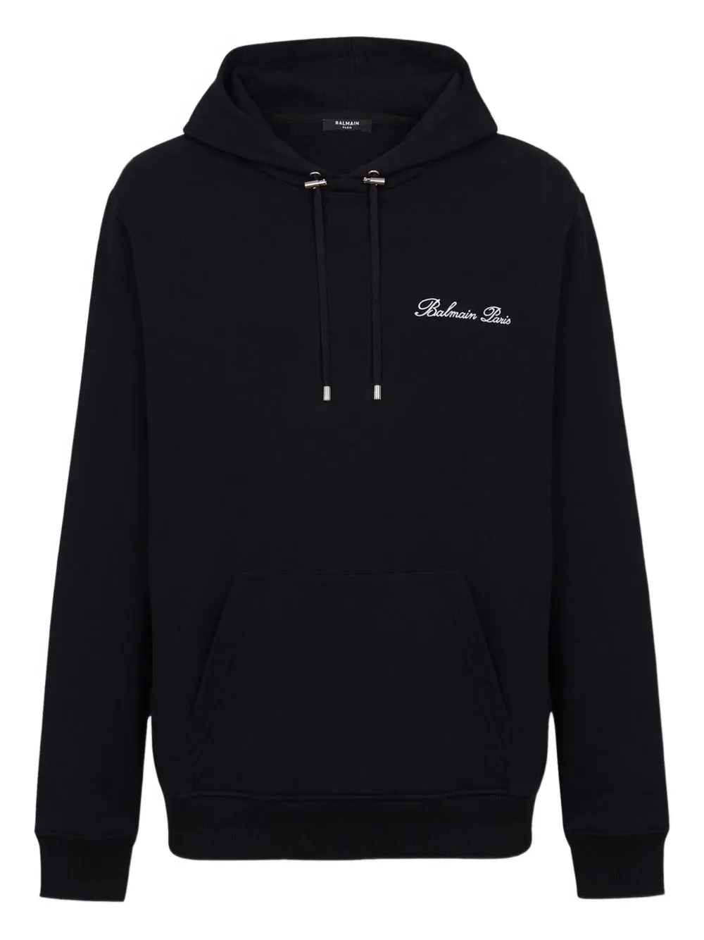 

Толстовка с вышитым логотипом BALMAIN, черный