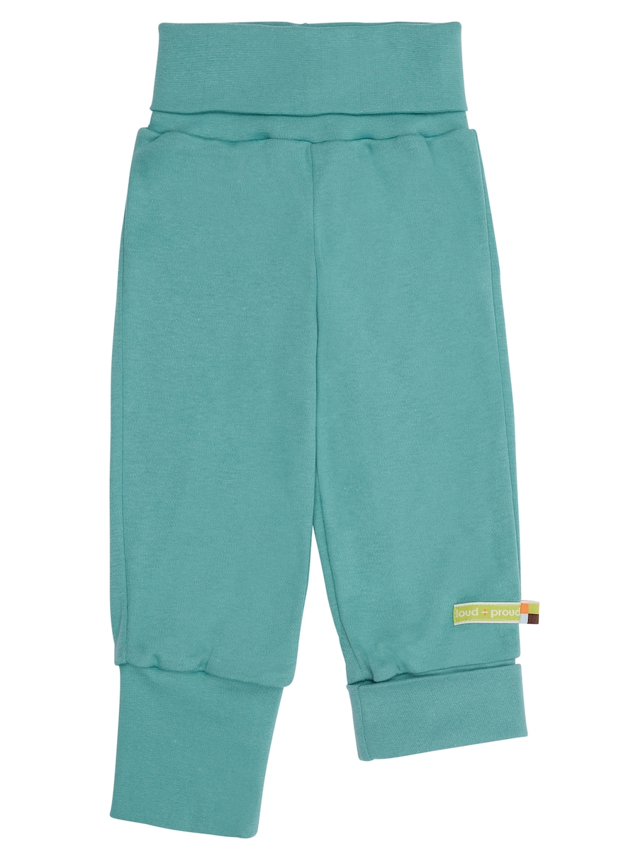 

Брюки свободного кроя loud + proud Mitwachs, изумрудный