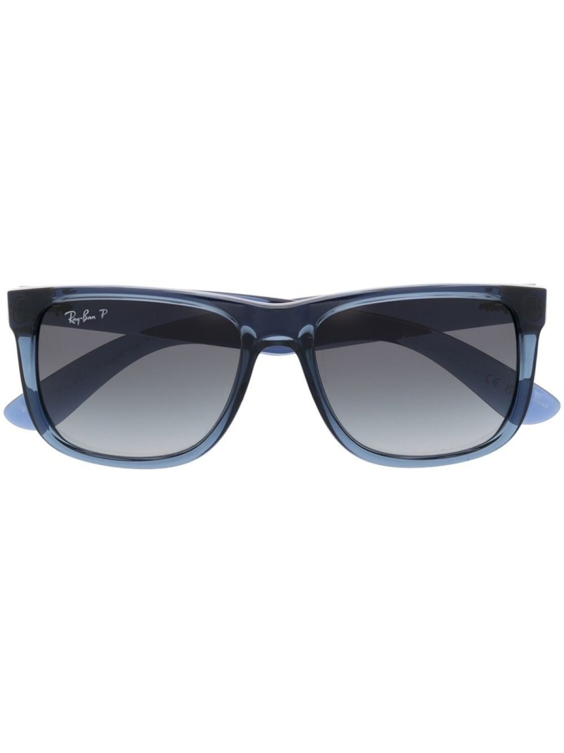 

Солнцезащитные очки Justin в квадратной оправе Ray-Ban, синий