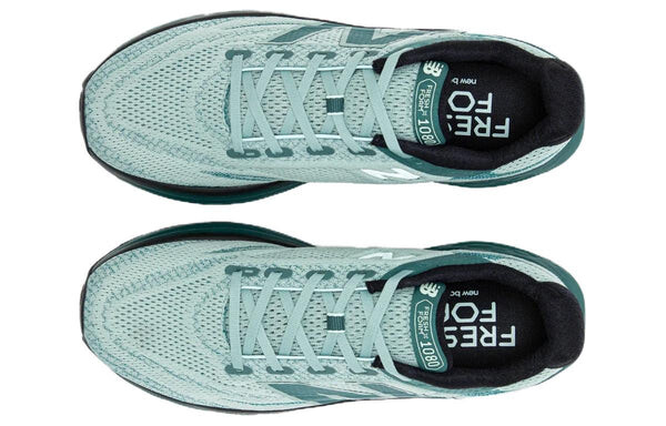 Кроссовки свежая пена x 1080 v13 New Balance, зеленый — фото 3