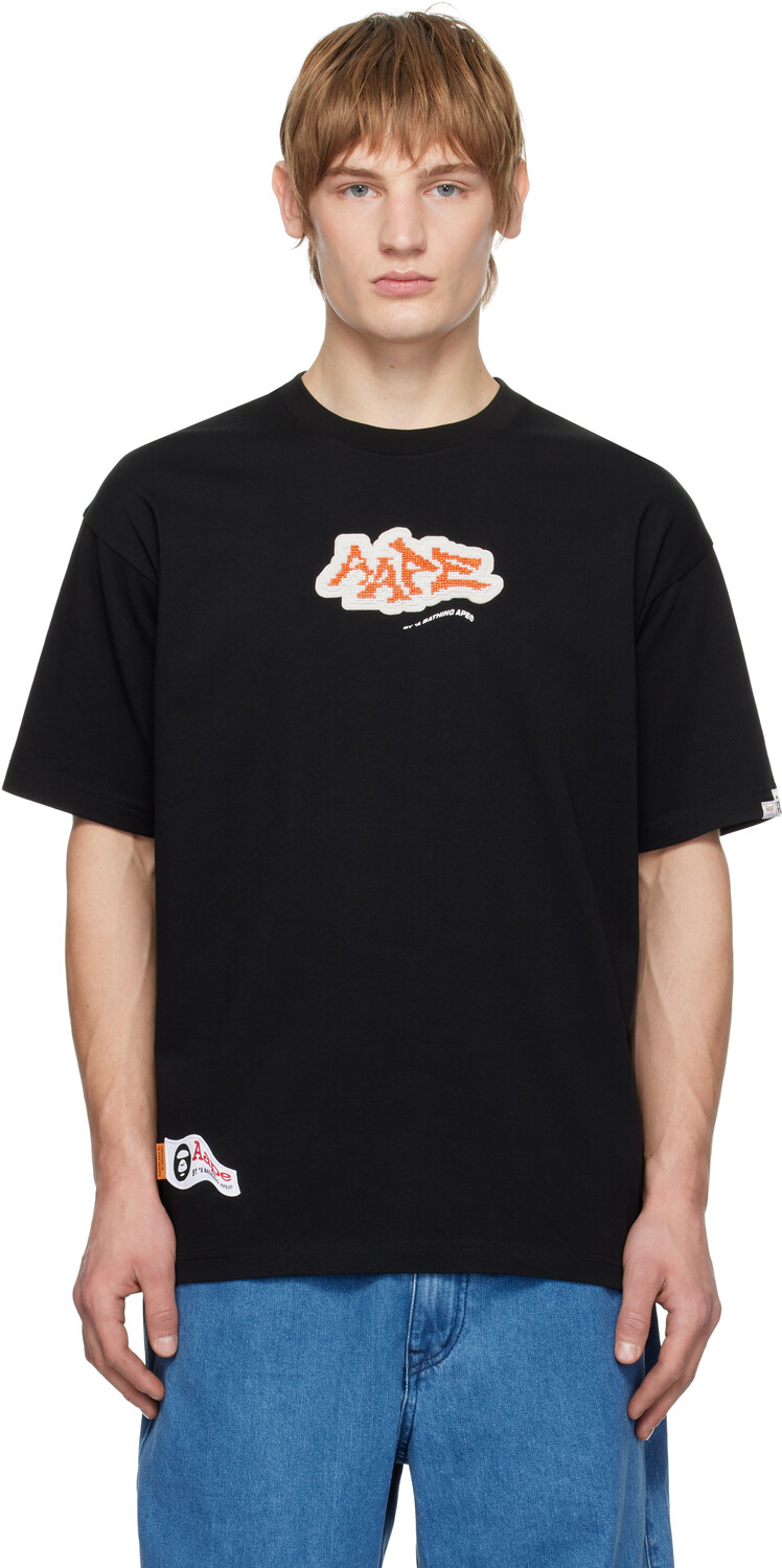 

Футболка Fancy ain AAPE by A Bathing Ape, черный