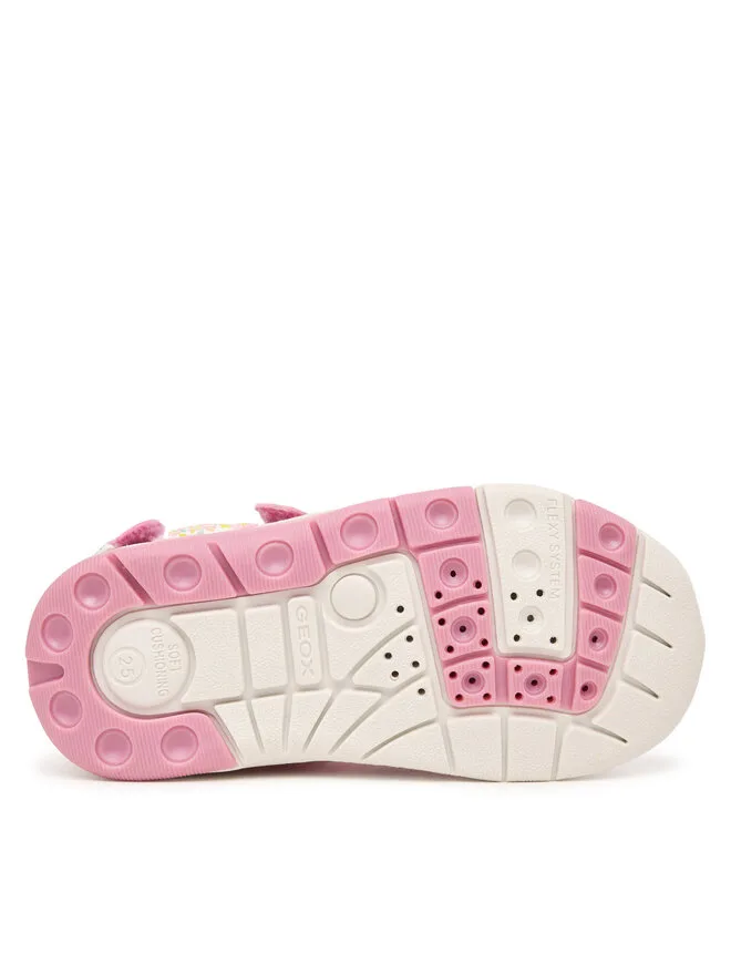 Geox Сандалии B Sandal Multy Girl B650DA 01450 C8F2M S розовые — фото 4