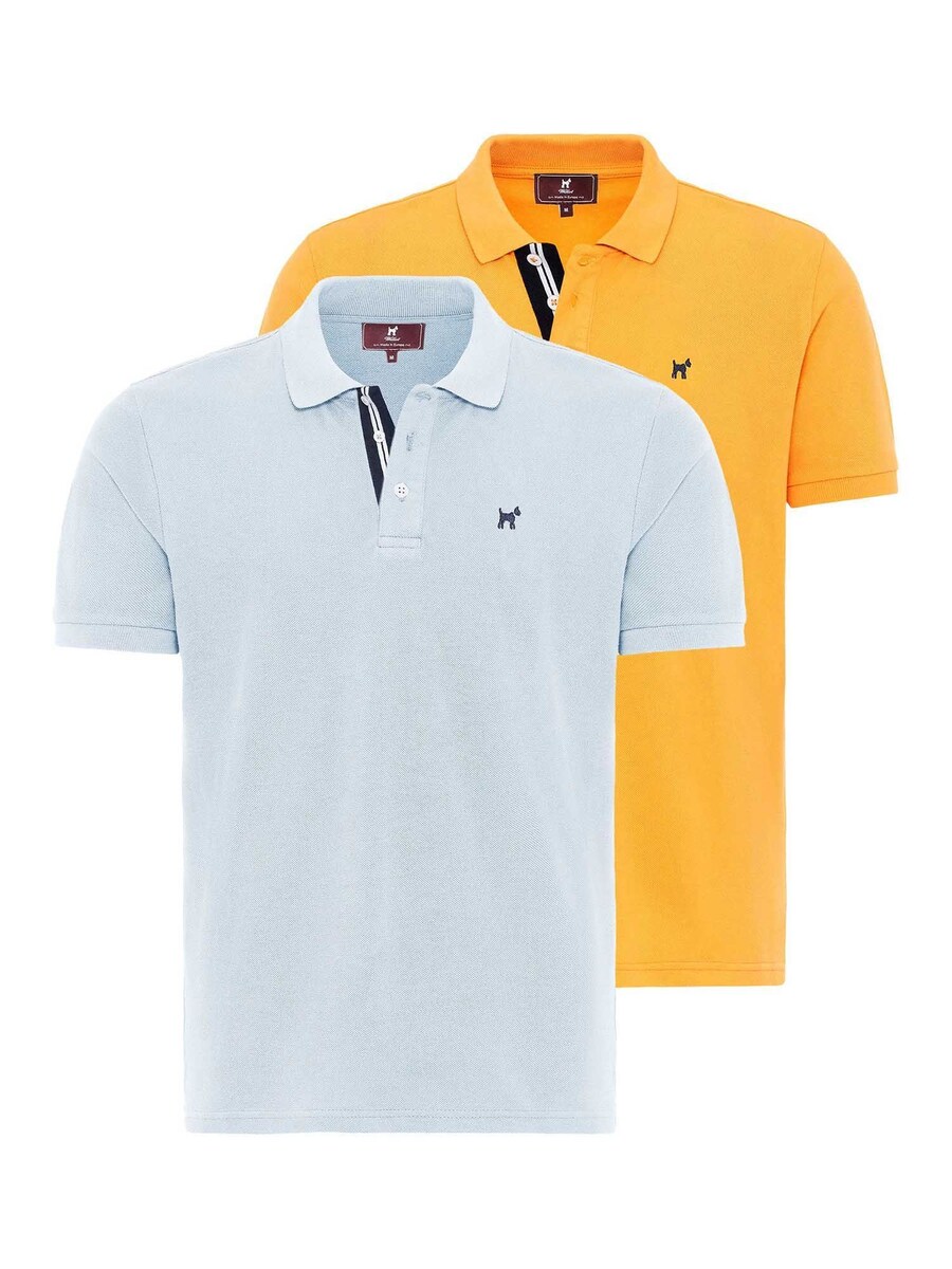 

Рубашка Williot Torino, цвет Light blue/Orange