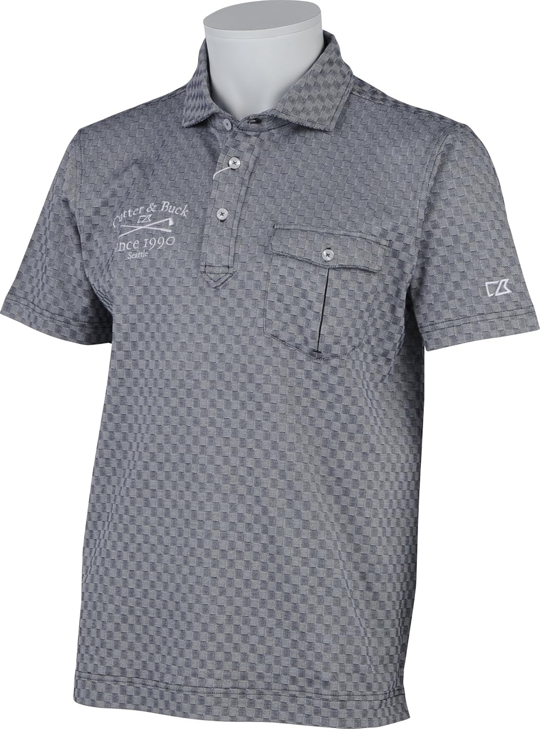 

Мужская рубашка для гольфа Cutter & Buck CBM2700, темно-синий