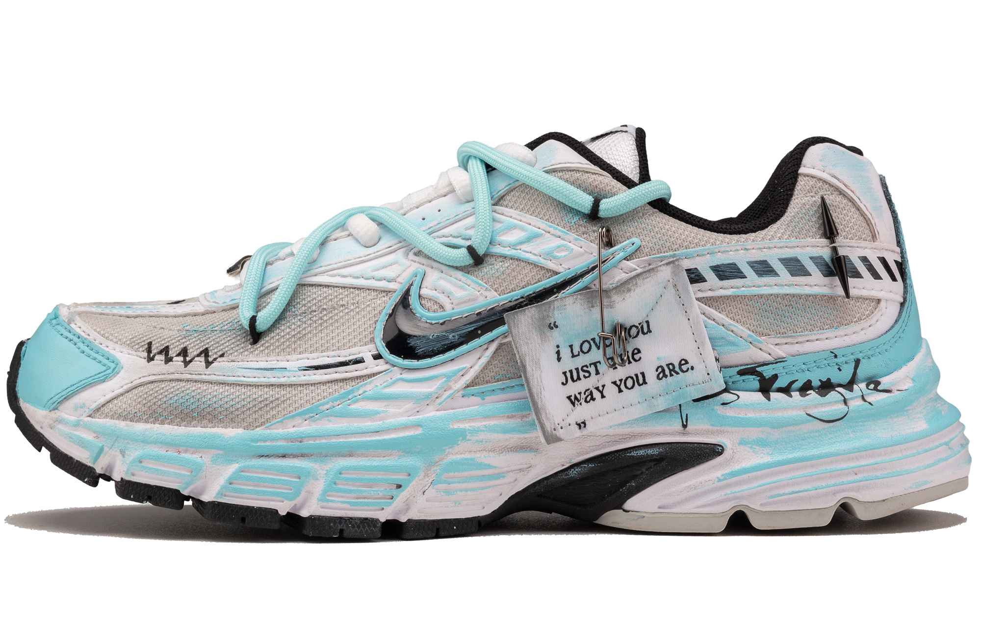 

Nike Кроссовки Initiator с низким верхом, устойчивые к истиранию, мужские, светло-синие