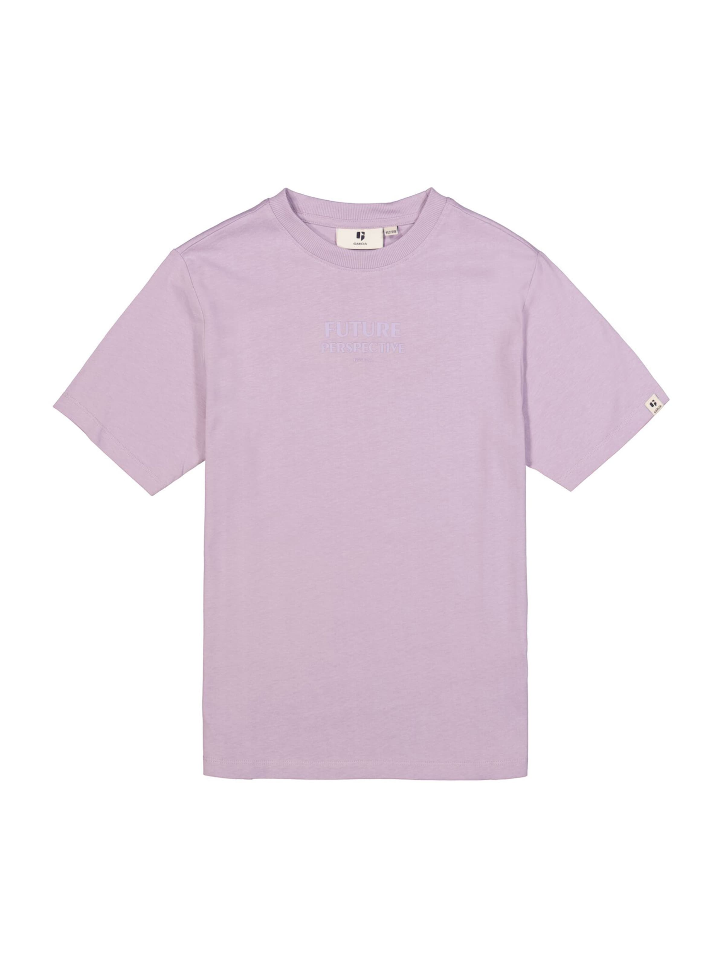 

GARCIA Футболка в сиреневом, пастельно-фиолетовом цвете