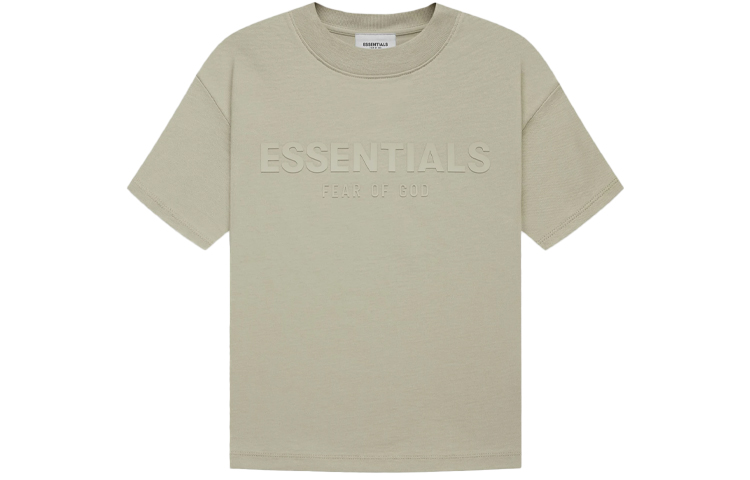 

Детская футболка Fear of God Essentials, Фисташковый зеленый