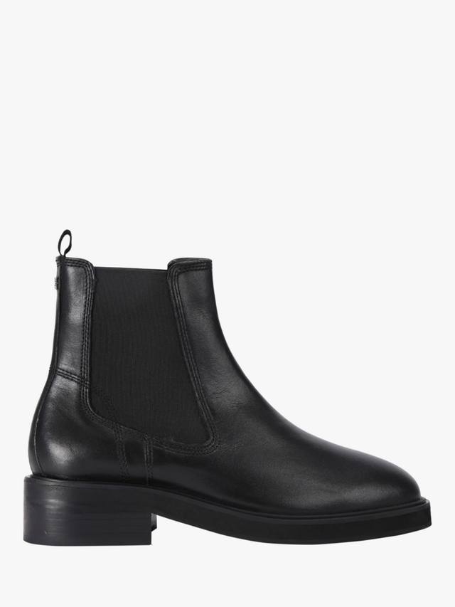 Прозрачные кожаные ботинки челси KG Kurt Geiger, черный