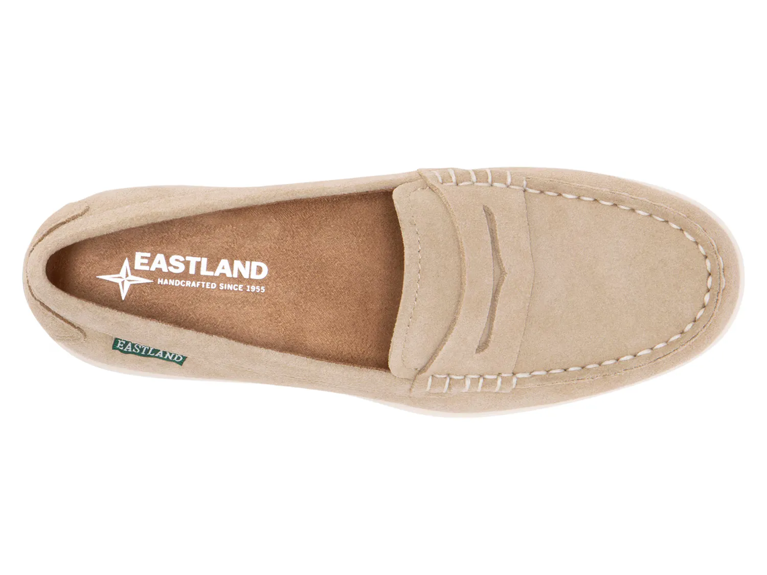 Лоферы Baldwin Penny Loafer Eastland, цвет sandsuede — фото 4