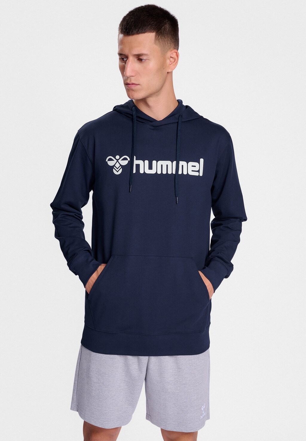 

Толстовка LOGO Hummel, цвет marine