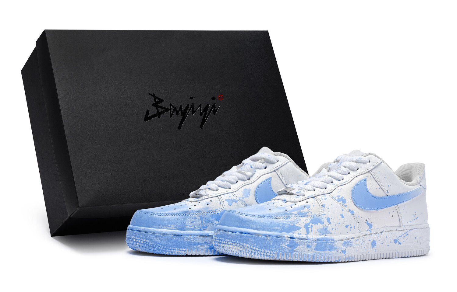 

Кроссовки Nike Air Force 1 Skateboarding Shoes Men Low-top Blue, белый/синий
