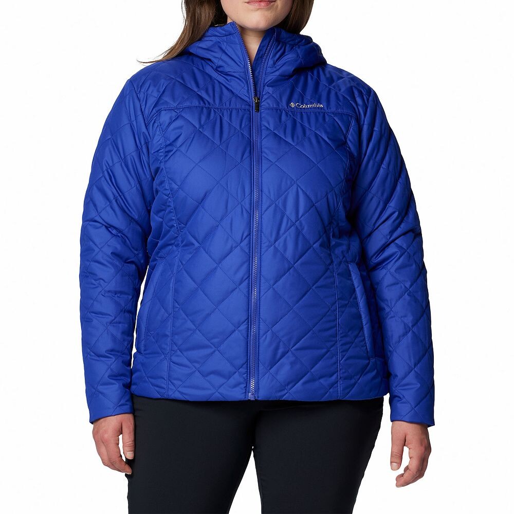 

Куртка с капюшоном больших размеров Columbia Copper Crest II, цвет Clematis Blue