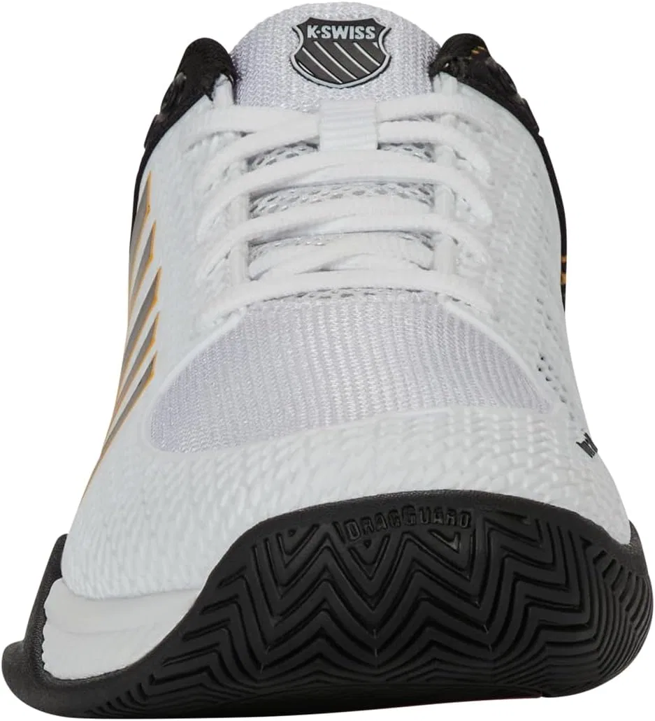 Кроссовки для пиклбола K-Swiss Express Light, белый/желтый — фото 3