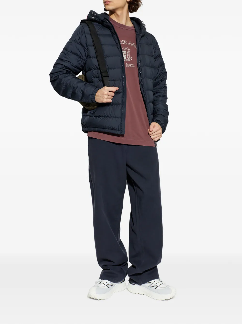 Брюки с накладными карманами MONCLER, синий — фото 2