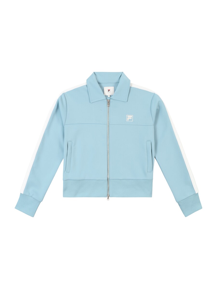

Толстовка с капюшоном на молнии FILA Como, светло-голубой